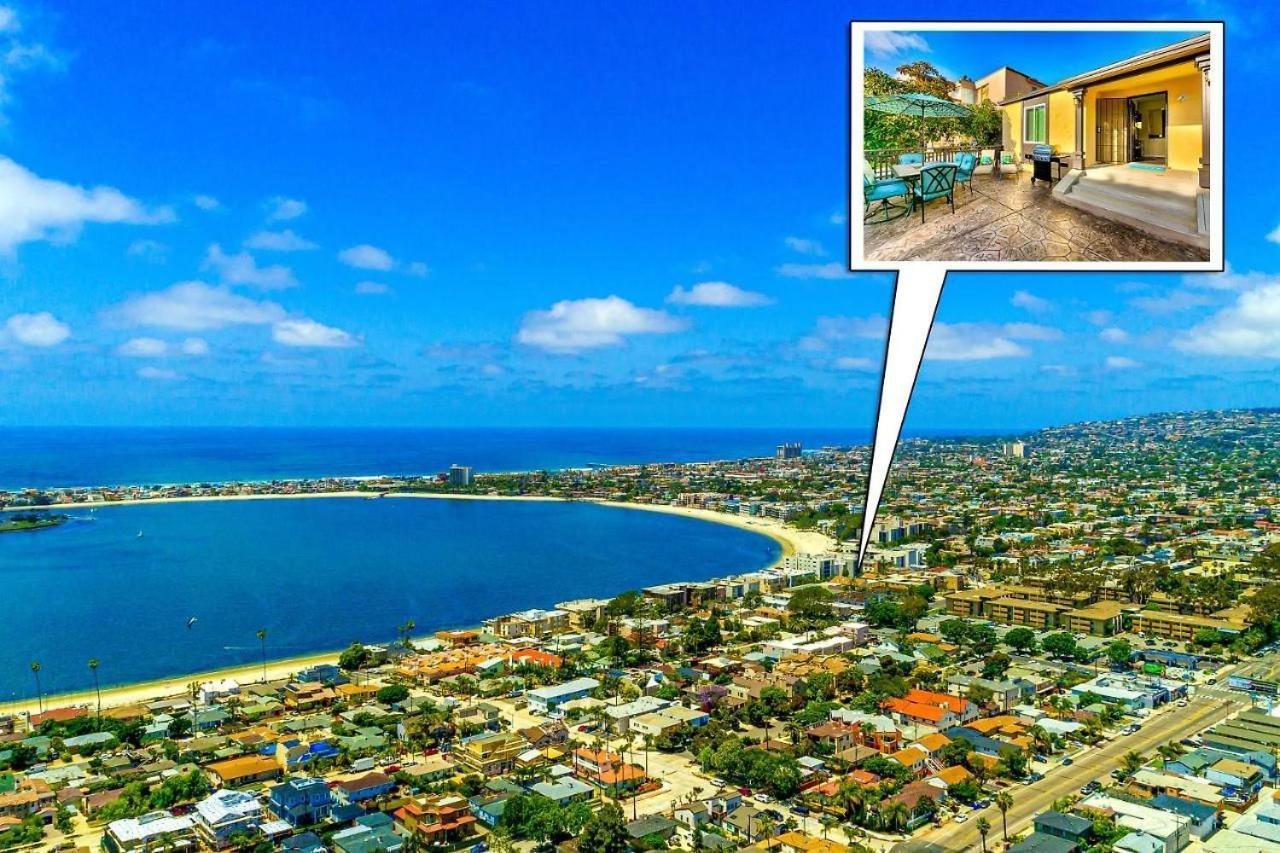 Riviera Bay View Dream - Private Patio With Bay View And Parking Villa San Diego Exterior foto